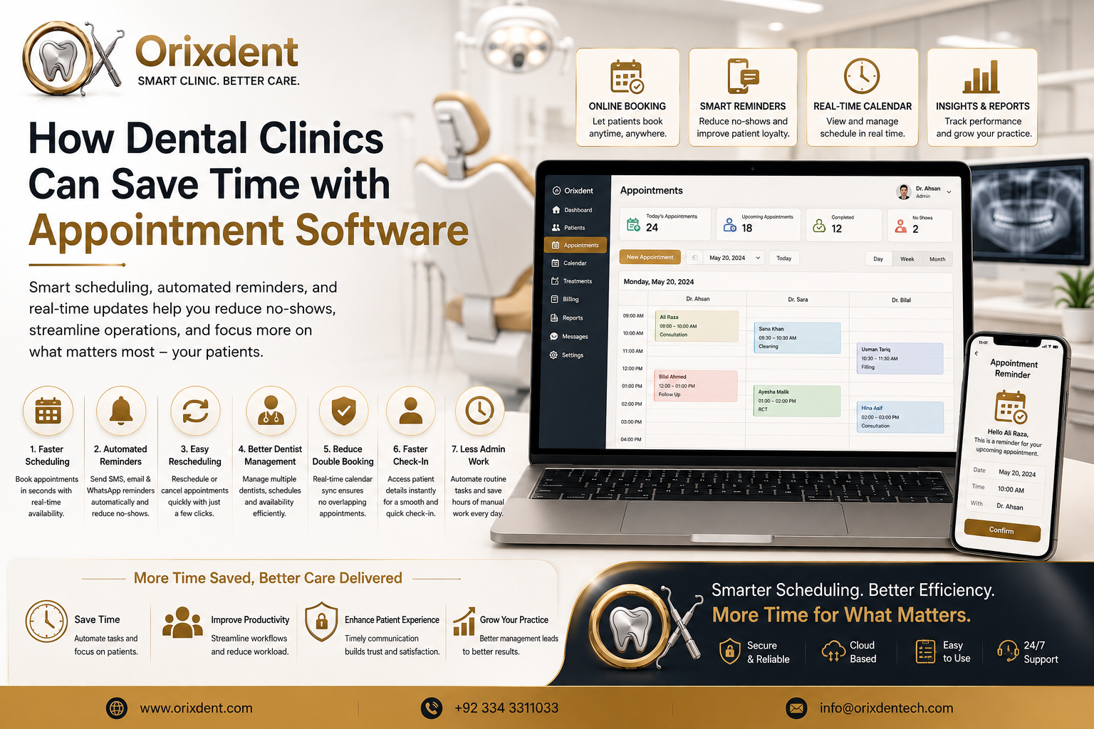 How Dental Clinics Can Save Time with Appointment Software