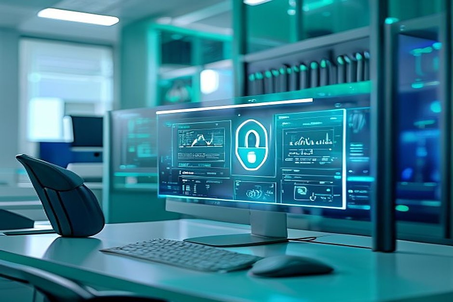 Secure cloud infrastructure protecting dental patient data