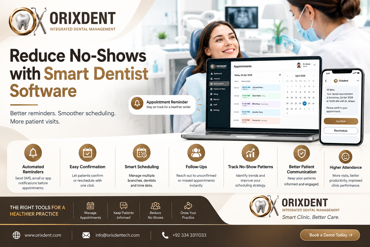 Dentist Software to Reduce No-Shows