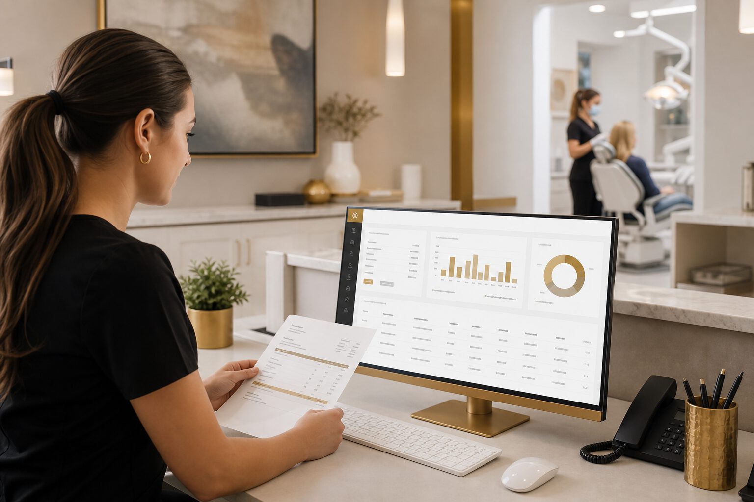 Dental clinic billing and invoicing workflow on Orixdent